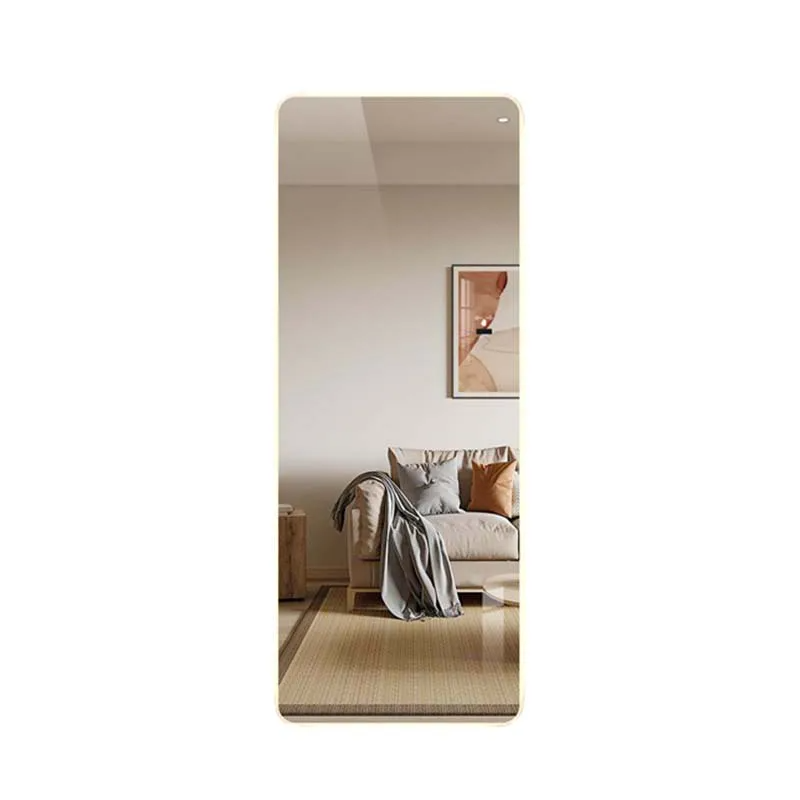 Rechteckiger Spiegel mit LED-Licht – 50x160 cm